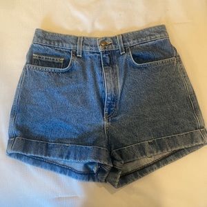 American Apparel Jean Shorts